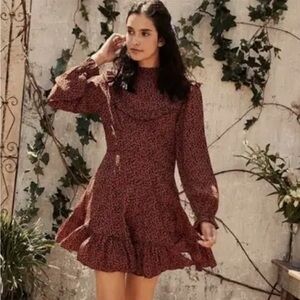 Doen Minuit dress cherry print xs